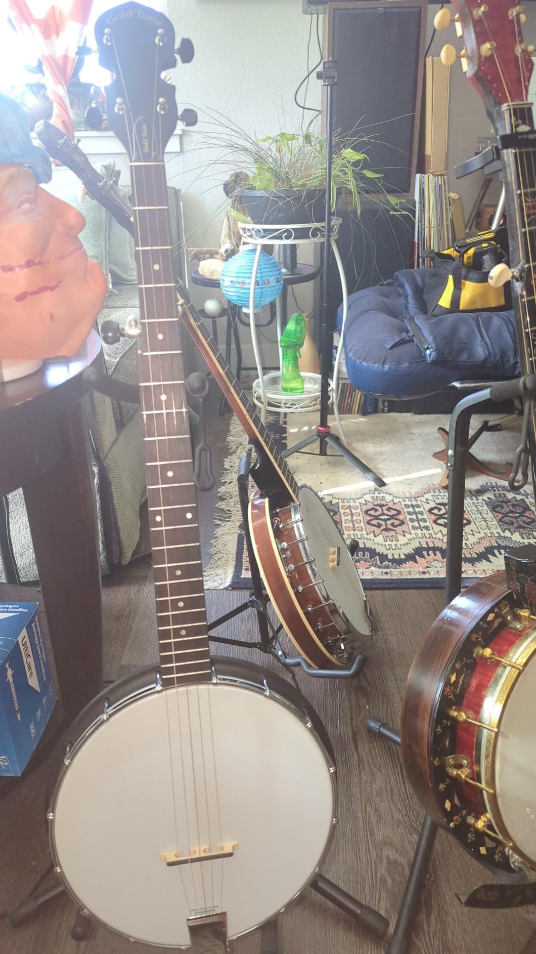 Gold Tone AC-1: 5-String Beginnner Banjo, Full Size with Gig-Bag, Bluegrass or Clawhammer customer photo 2