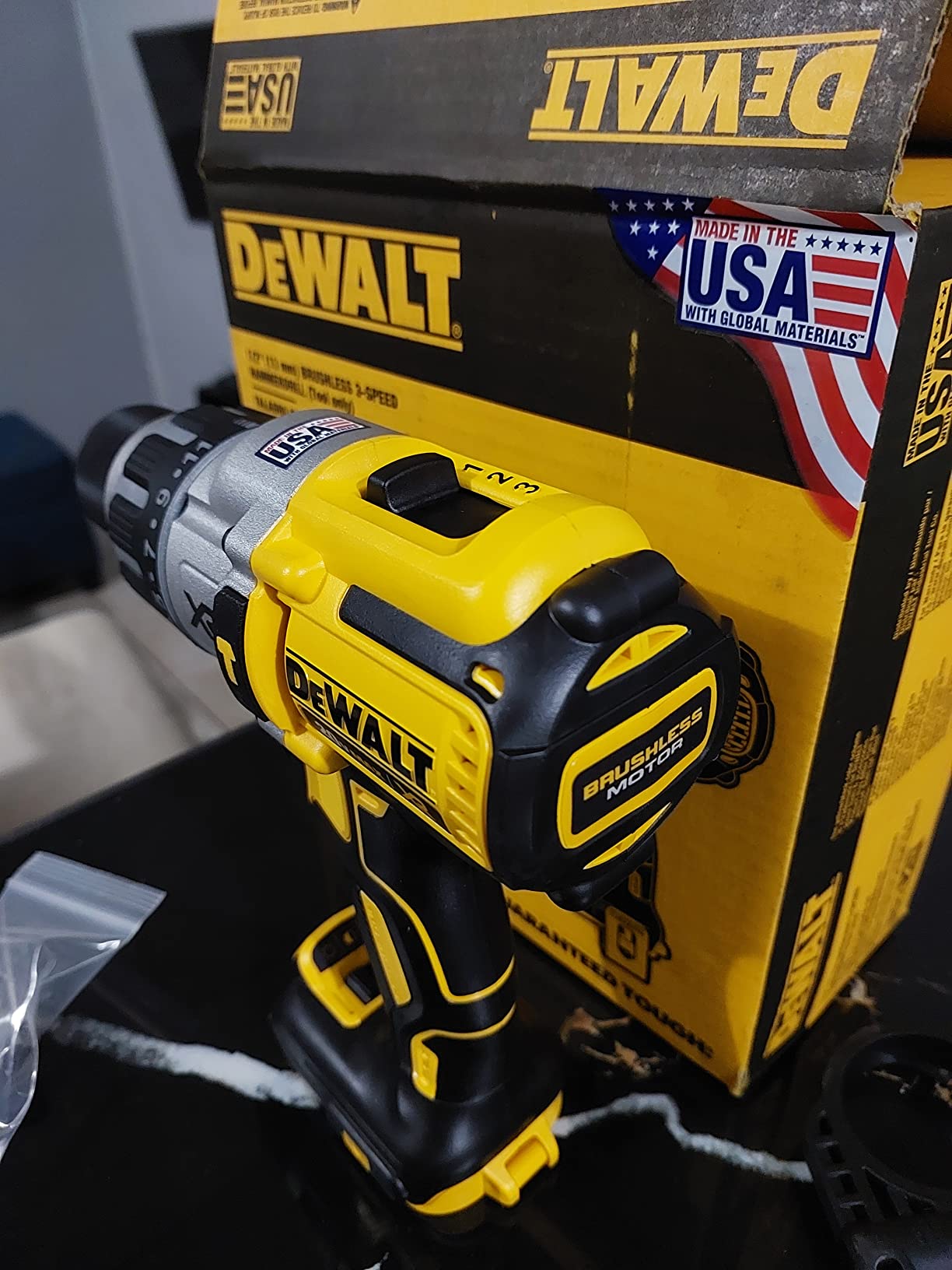 DEWALT 20V MAX XR Cordless Hammer Drill Driver Brushless, Heavy Duty 1/2