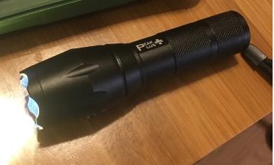 PeakPlus Rechargeable Tactical Flashlight LFX1000 (Rechargeable Battery and Charger Included) - High Lumens LED, Super Bright, Zoomable, 5 Modes, Water Resistant - Best Camping, Emergency Flashlights customer photo 2