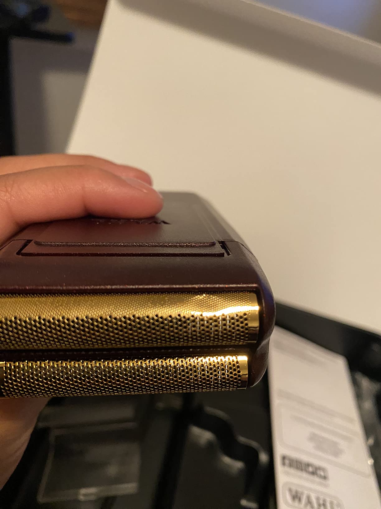 Wahl Professional 5 Star Shaver/Shaper Cord/Cordless Foil Shaver | Gold TiN Coated Foils for Bump-Free Ultra-Close Shaves on Face, Head & Neckline, 60 Min Runtime, Model 08061-100 customer photo 2