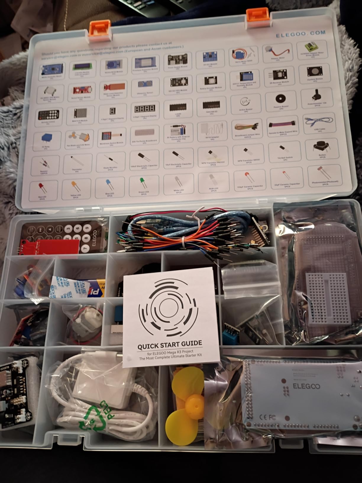 ELEGOO Mega 2560 R3 Project The Most Complete Starter Kit with Tutorial customer photo 2