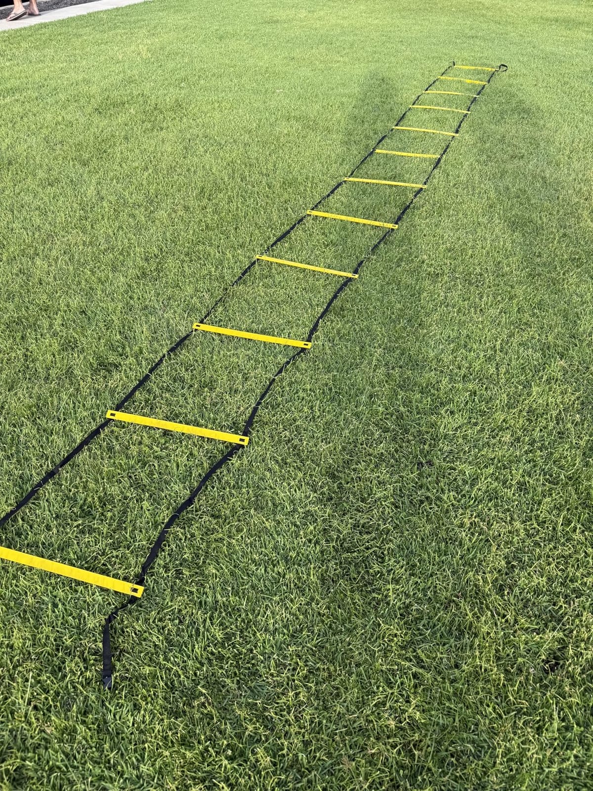 GHB Pro Agility Ladder Agility Training Ladder Speed 12 Rung 20ft with Carrying Bag customer photo 1