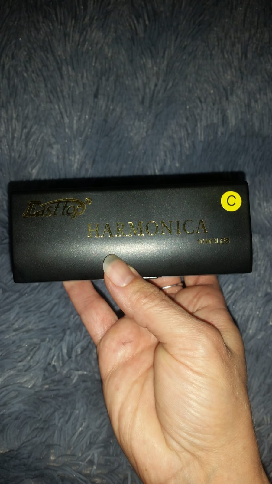 East top Harmonica for Beginners Key of C, 10 Holes 20 Tones, Stainless Steel Harp Diatonic Blues Harmonica for Adults, Teenagers, Versatile for All Levels of Players customer photo 2