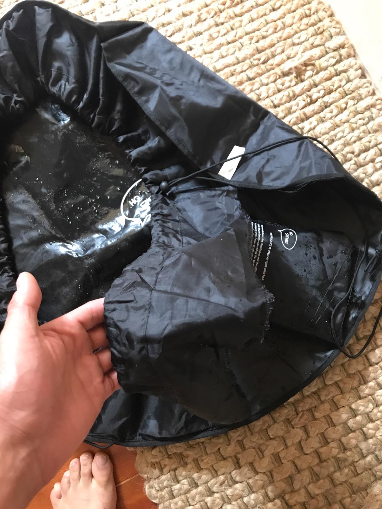 Ho Stevie! Wetsuit Changing Mat - Avoid Wet Smelly Car After Surfing - Waterproof Dry-Bag (New Durable Material) customer photo 2