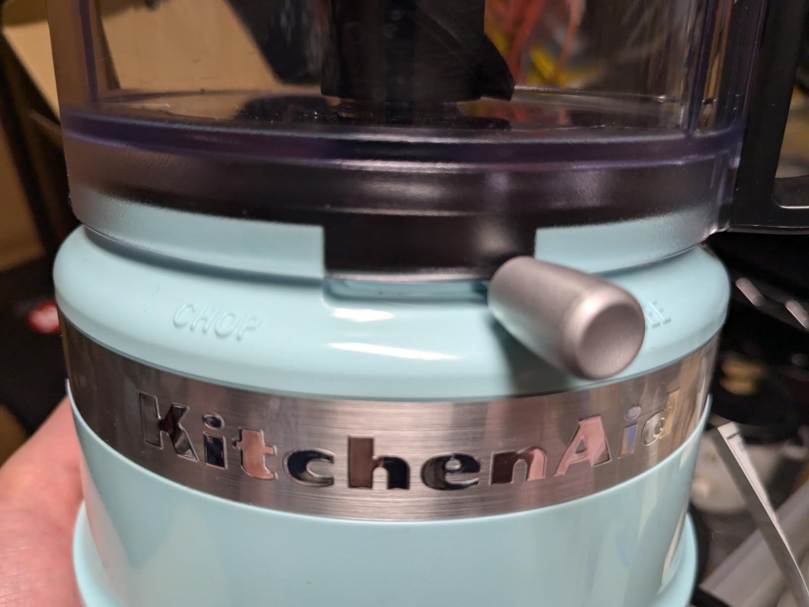 KitchenAid 3.5 Cup Food Chopper, KFC3516ER, Empire Red | Dishwasher-safe Work Bowl, Stainless Steel Multi-Purpose Blade, 2 Speeds Plus Pulse, Easy Cord Wrap customer photo 2