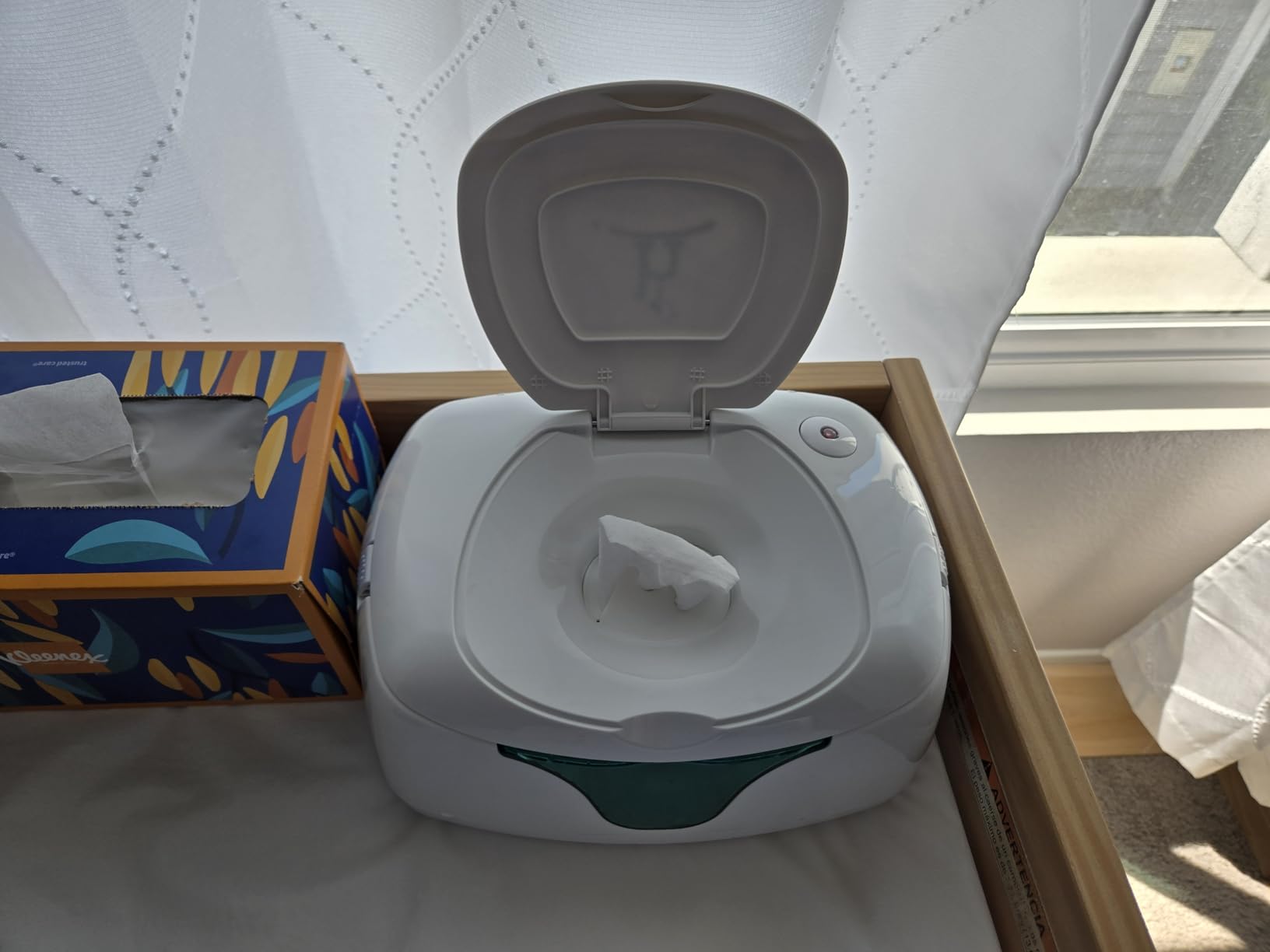 Hiccapop Baby Wipe Warmer and Wipes Dispenser, Diaper Wipe Warmer, White customer photo 2