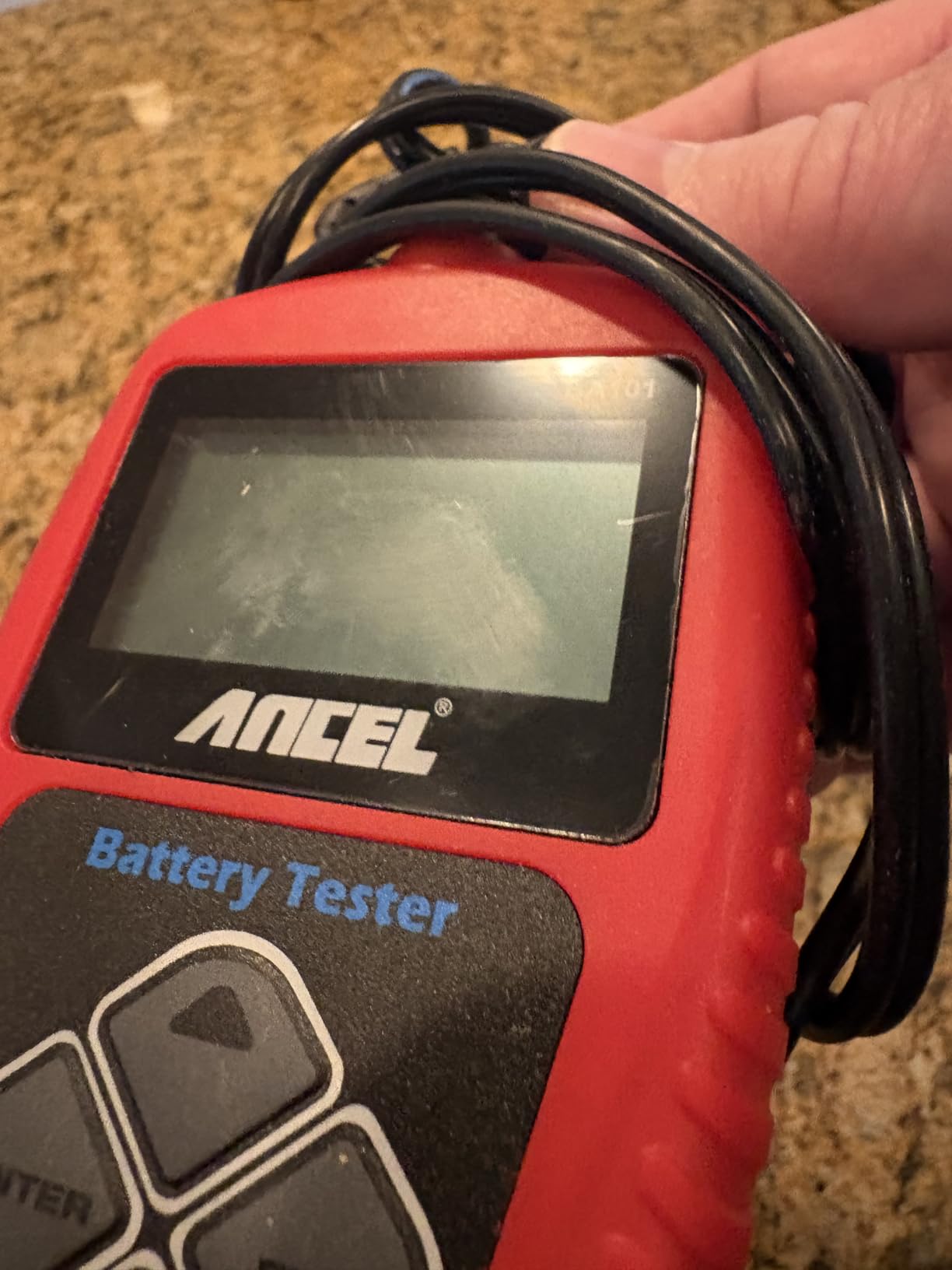ANCEL BA101 Car Battery Tester, 12V Digital Automotive Alternator Meter Diagnostic Tool,100-2000 CCA Load Capacity, Charging & Cranking Analyzer for Truck, Boat, RV, Marine Vehicle, and More customer photo 1