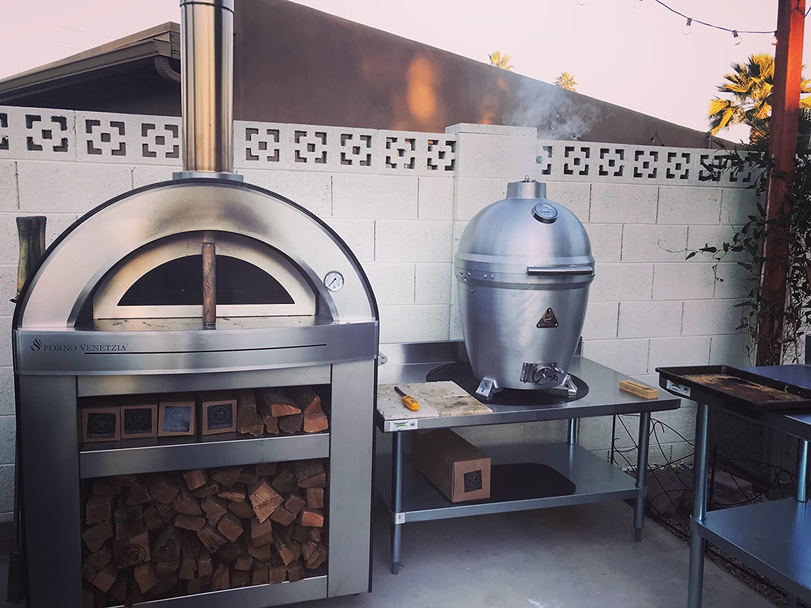 Blaze 20‑Inch Cast Aluminum Kamado Grill | Heavy-Duty 1″ Cast Aluminum Body | 20″ Hex Stainless Grates | Tongue‑and‑Groove Seal | BLZ‑20‑KAMADO customer photo 1