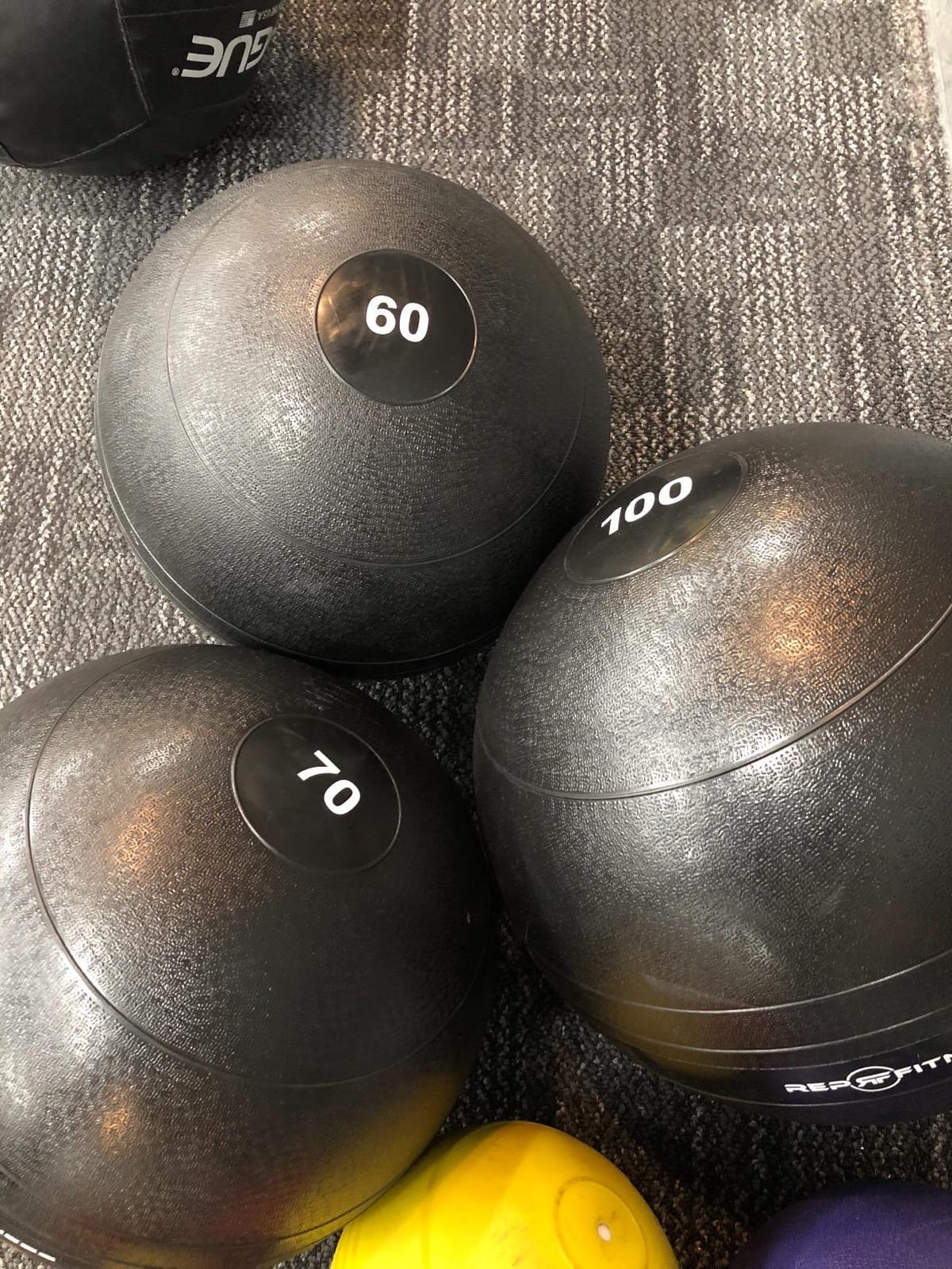 REP Weighted Slam Balls | Exercise and Fitness Balls for Strength Training, Soft Rubber Grip, Non-Bounce Medicine Ball | Cross Fit, Home Gym, Fitness, and Core Workouts customer photo 1