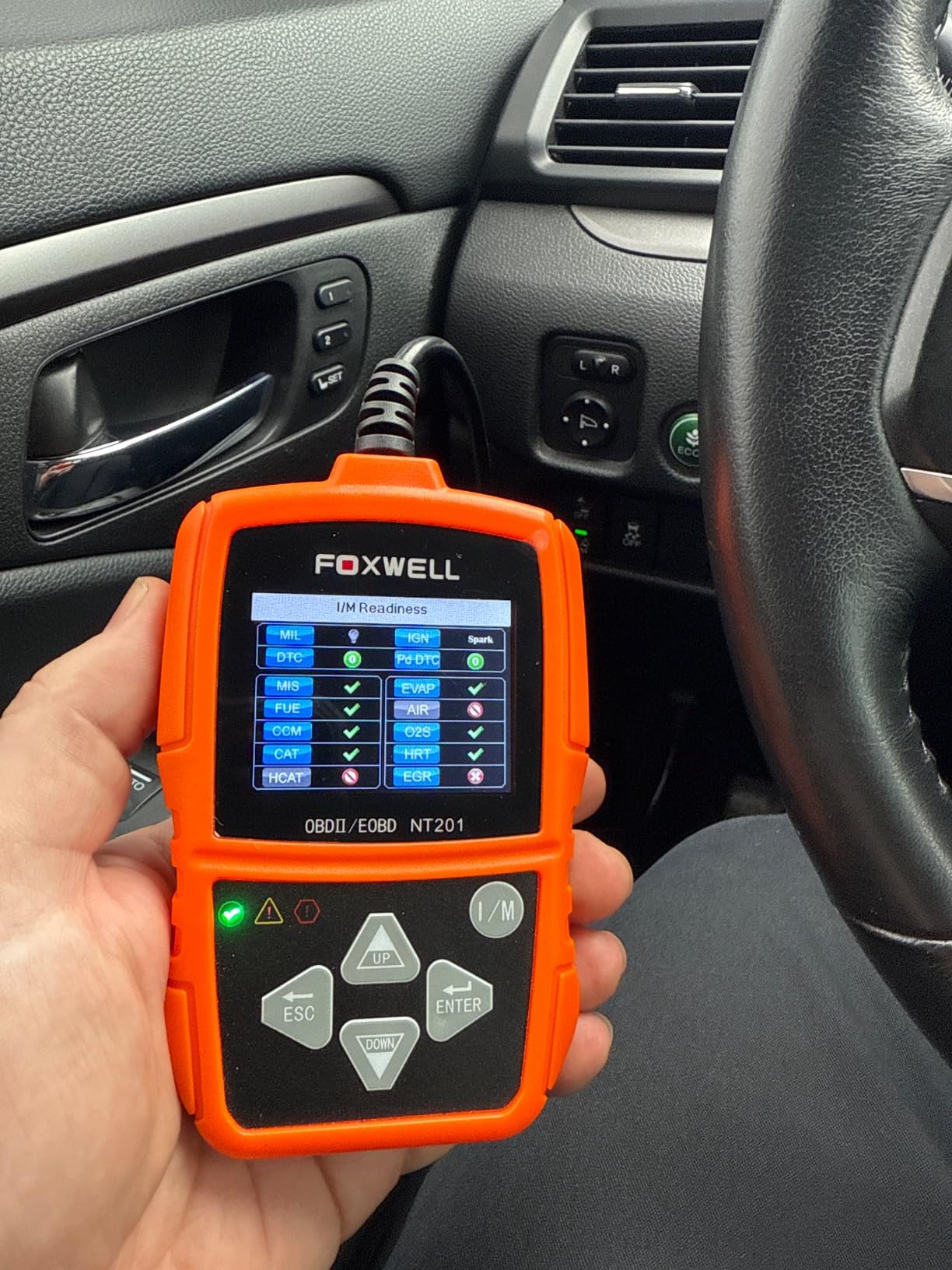 FOXWELL NT201 OBD2 Scanner Engine Code Reader for Cars and Trucks customer photo 2