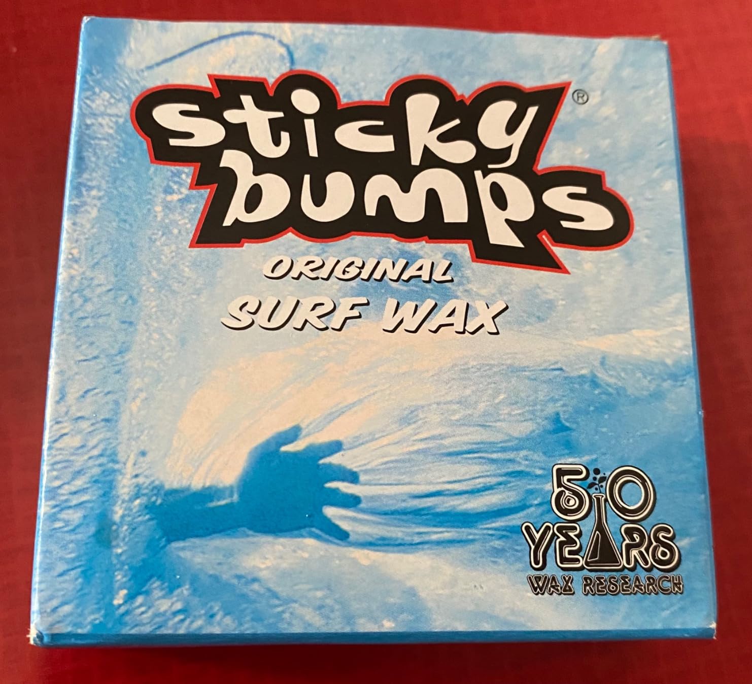 Sticky Bumps Original surf Wax Cool-Cold | Long-Lasting Surfboard Wax | Great Bump Building for Surfing | Non-Toxic, Nature-Safe | for Surfboard surf Wax Temps 69°F / 20°C & Below. customer photo 1