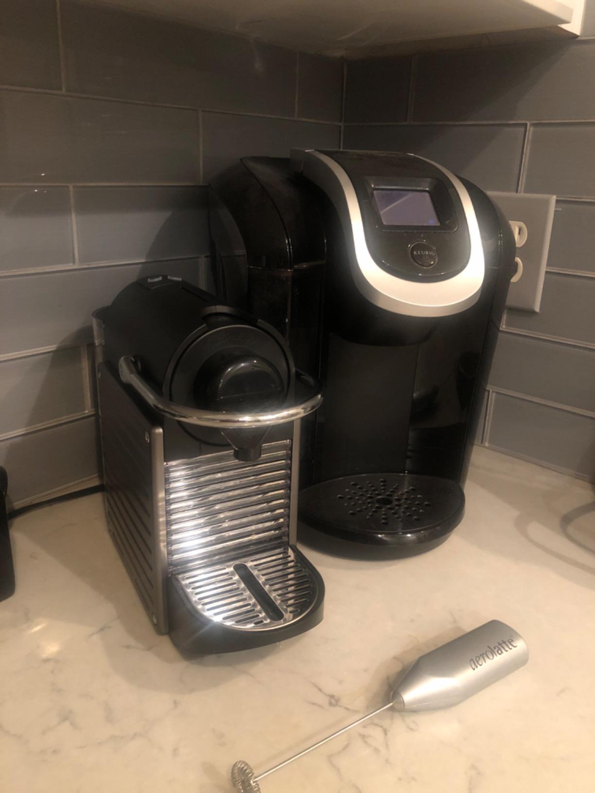 Pixie Original Espresso Machine by Breville, Titan customer photo 2