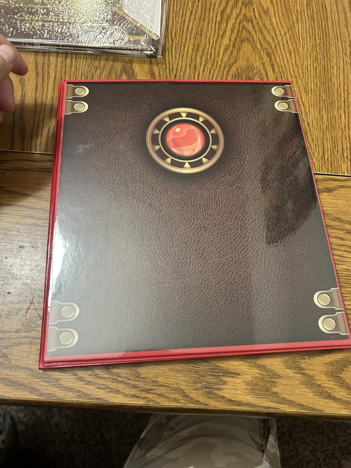 Stratagem The Master's Tome 4-Panel Customizable GM Screen with Free Inserts – Dry Erase, Dungeon & Game Master Accessory for Tabletop RPG Campaigns (Brown) customer photo 2