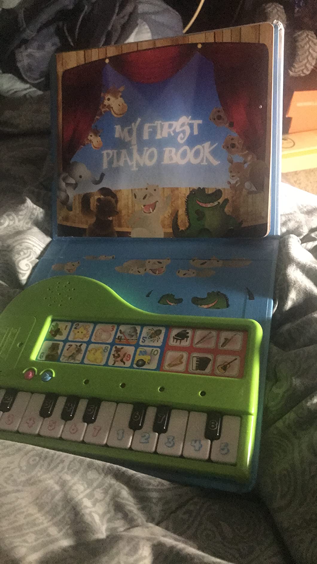 BEST LEARNING My First Piano Book - Toy Piano with Songbook for Kids customer photo 2