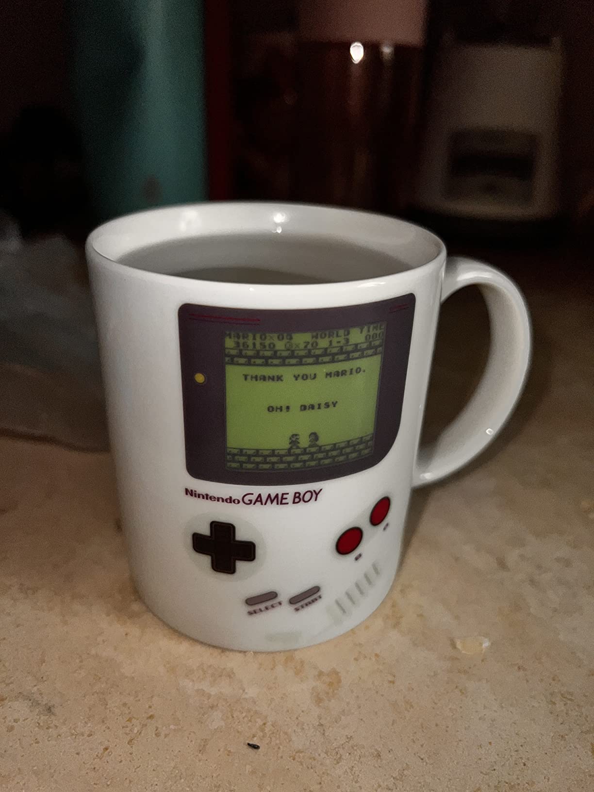 Paladone Gameboy Heat Changing Coffee Mug - Gift for Gamers, Nerds, Nintendo Mario Fans, Men, and Retro 90s Game Enthusiasts - 10 Ounces customer photo 1