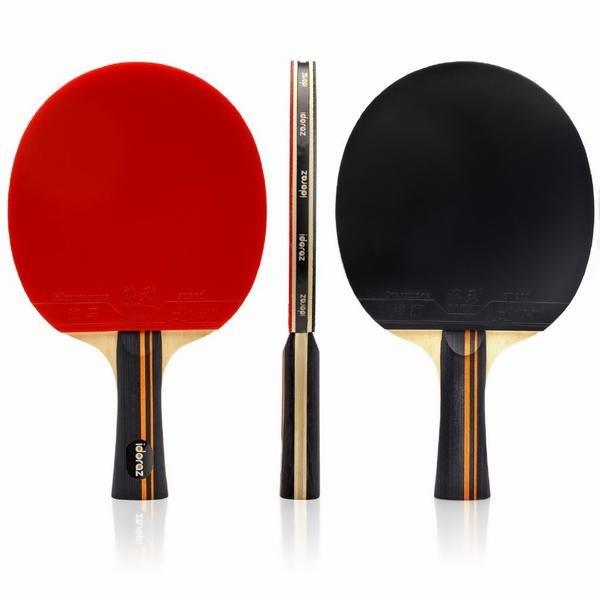 Professional Ping Pong Paddle with ITTF Rubber and Carrying Case customer photo 2