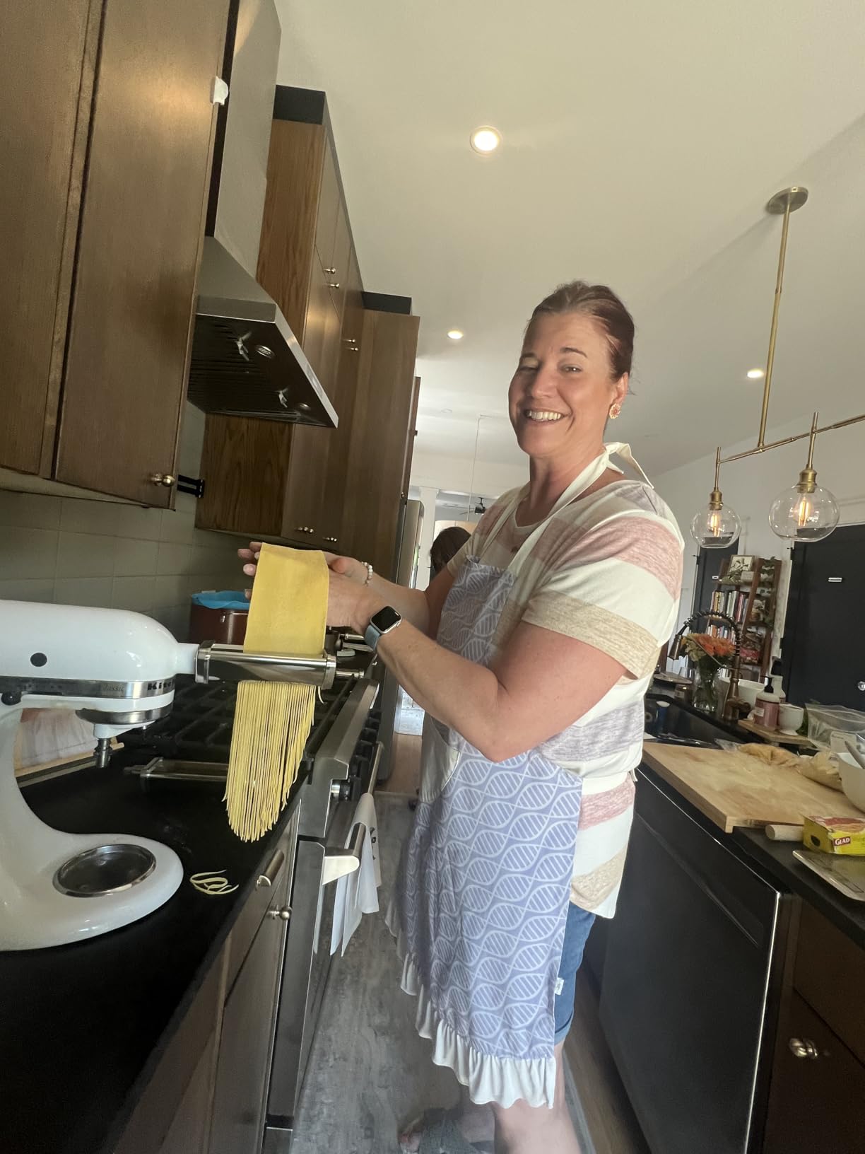 GVODE 3Pcs Pasta Attachment for KitchenAid Stand Mixer, 304 Stainless Steel customer photo 2