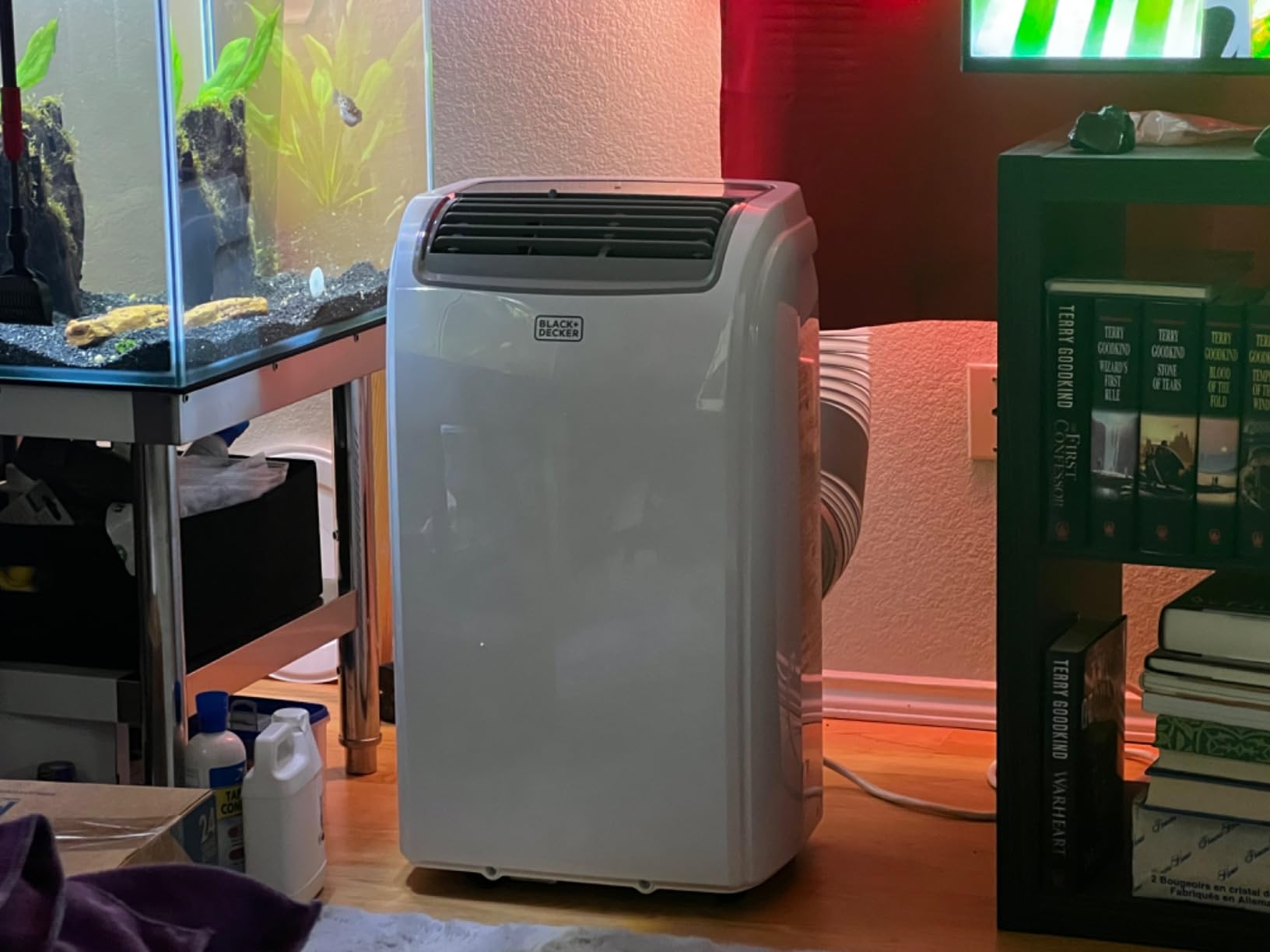 Smart Portable Air Conditioner with Heat, 12,000 BTU | 8,000 BTU SACC Cooling, 9,000 BTU Heating for Rooms up to 550 Sq. Ft., 4-in-1 Portable AC, Fan and Dehum customer photo 1