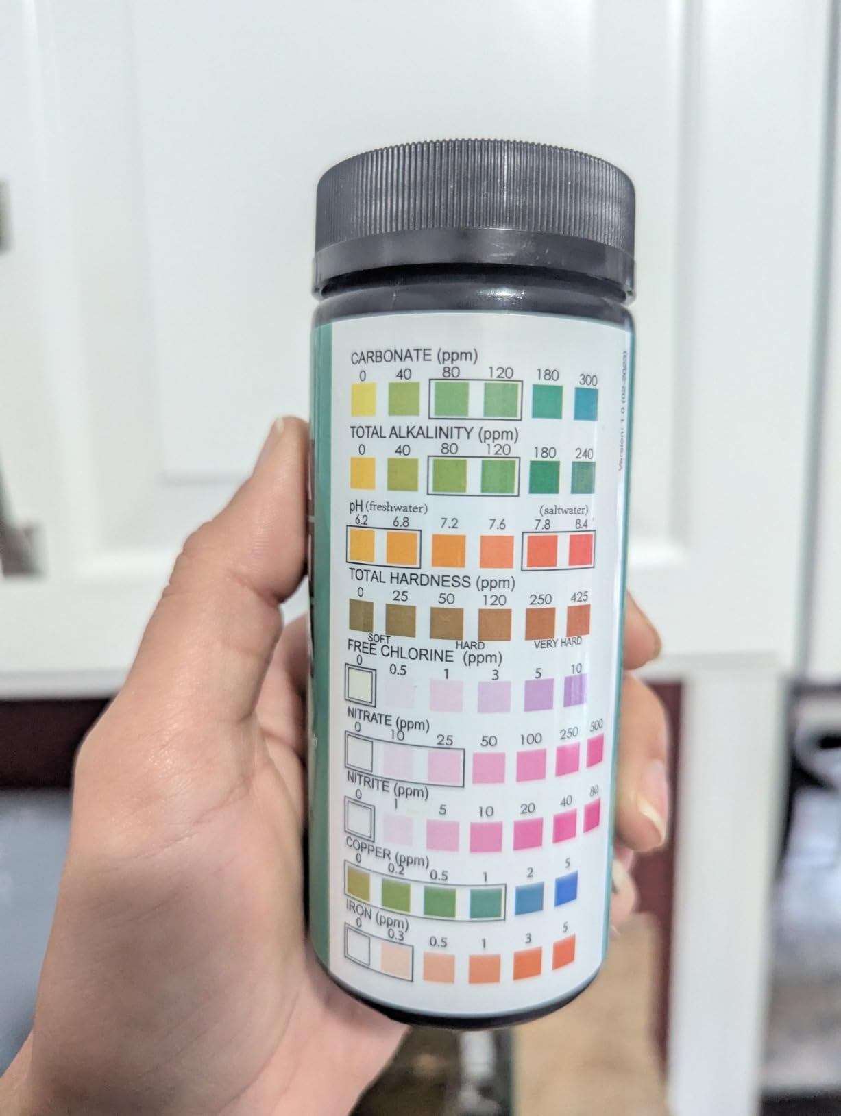 Aquarium Test Strips - 9-in-1 Aquarium Test Kit with eBook - Aquarium Water Test Kit with Quick and Accurate Fish Tank Test Strips - 100 Test Strips by JNW Direct customer photo 2