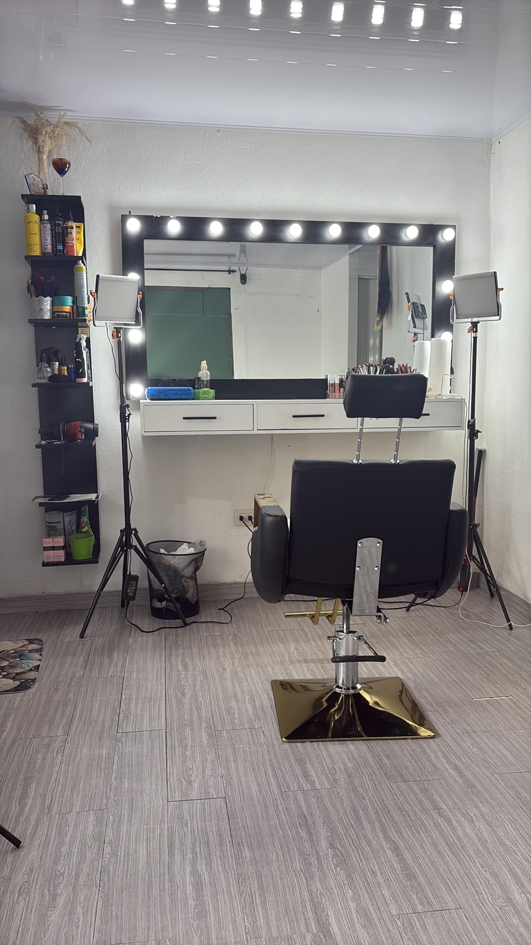 Neewer 2 Packs Dimmable Bi Color 480 LED Video Light Kit, 3200~5600K CRI 96+ LED Panel with U Bracket customer photo 2