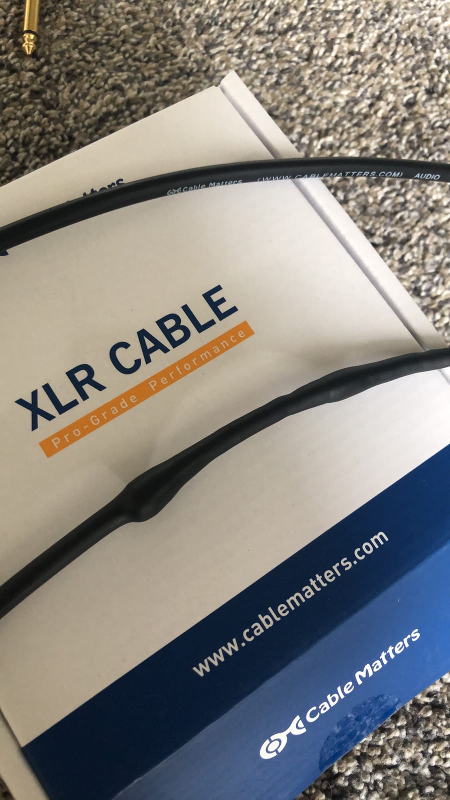 Cable Matters 2-Pack 1/4 Inch TS to TS Guitar Cable, 10ft customer photo 2