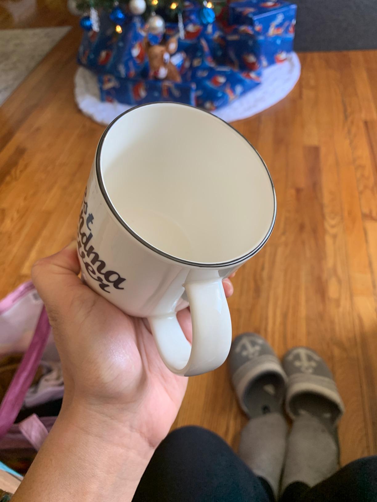 Triple Gifffted Worlds Best Grandparents Coffee Mugs Gift Set, 13oz Ceramic customer photo 2