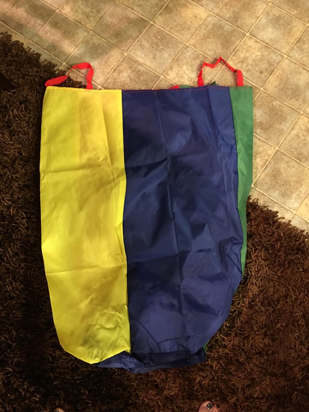 CWLAKON Outdoor Games, Potato Sack Race Bags for Kids Adults, Egg Spoon Relay Race, 3 Legged Race Bands, Birthday Party, Field Day Family Reunion Carnival Outside Yard Lawn Easter Fall Festival Games customer photo 2