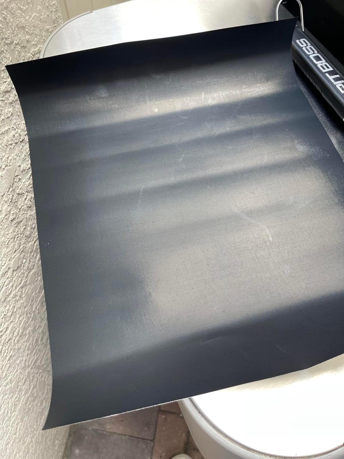 Grill Mat Set of 6, Non-Stick, 15.75 x 13 Inch, Black customer photo 1
