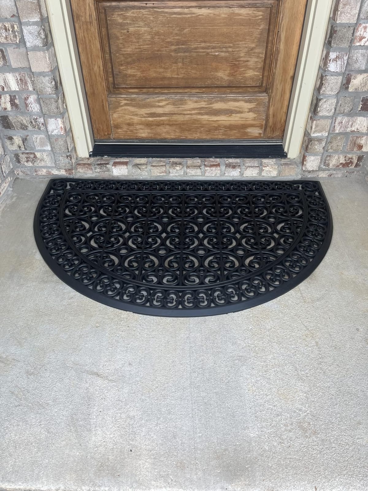 A1 Home Collections 9-LB Heavy Duty Rubber Doormat 24