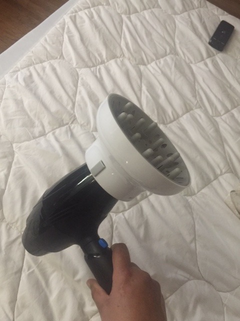 Hairizone Universal Hair Diffuser, White customer photo 2