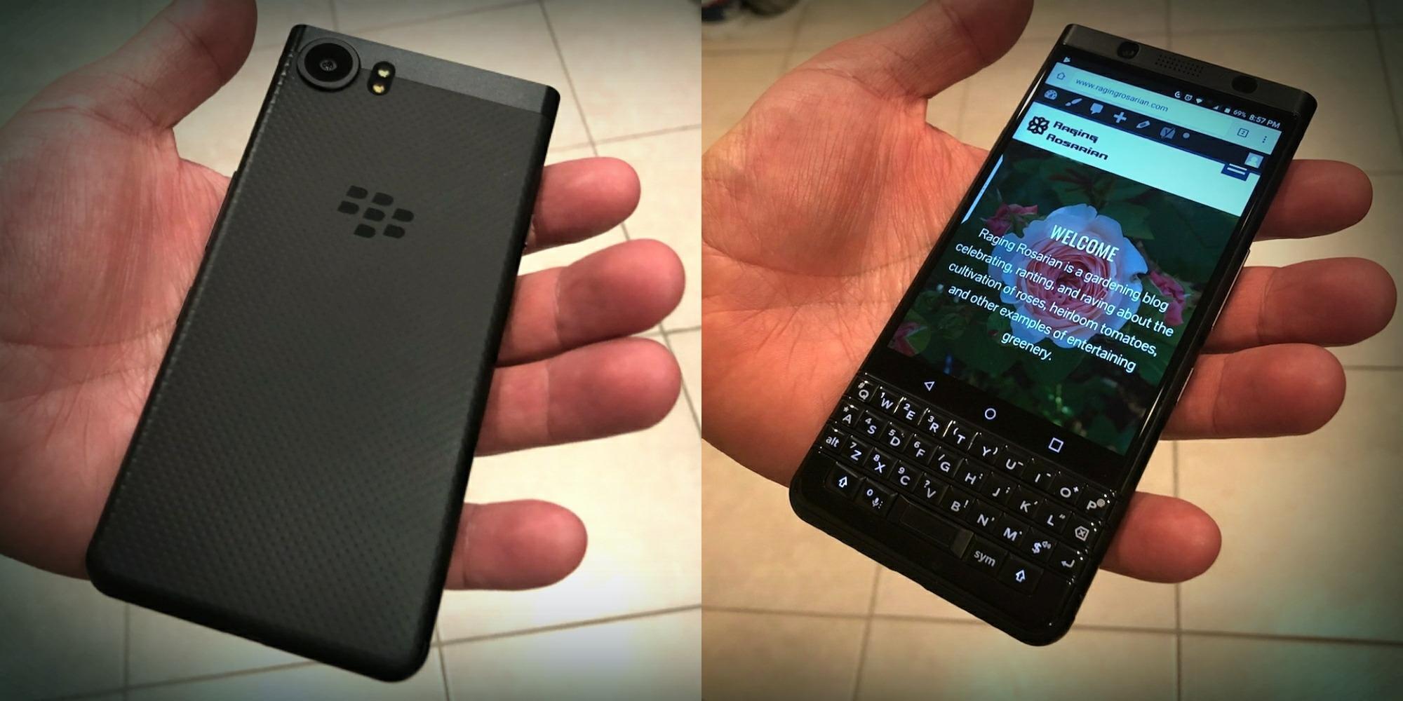BlackBerry Keyone Limited Edition Black 64GB GSM ONLY Factory Unlocked customer photo 1