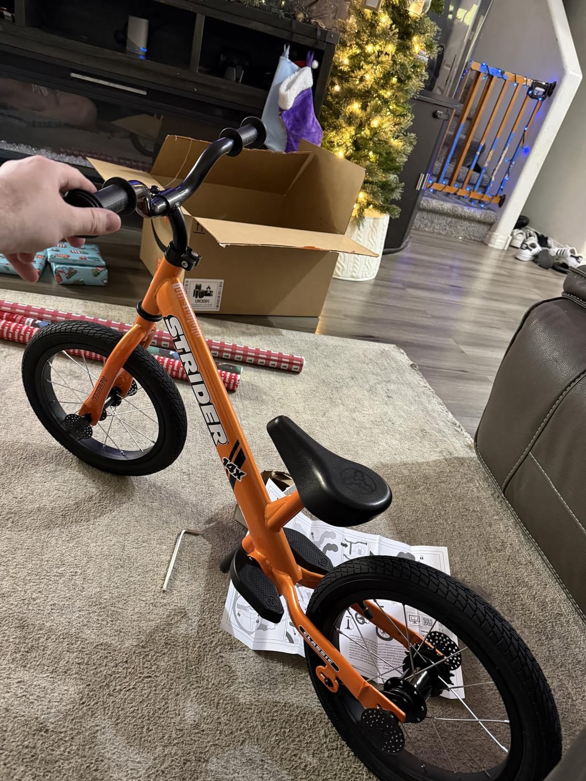 Strider 14x Classic Balance Bike for Kids Ages 3–6 Years, Awesome Blue customer photo 2