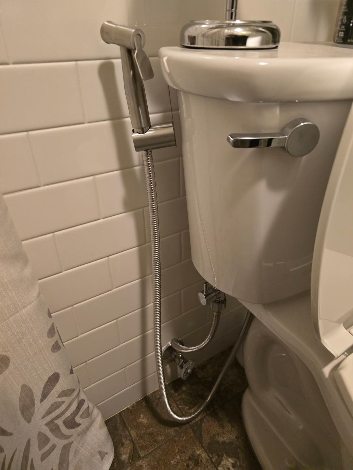 Purrfectzone Bidet Sprayer for Toilet, Handheld Sprayer Kit, Cloth Diaper Sprayer Set - Easy to Install - Stainless Steel customer photo 1