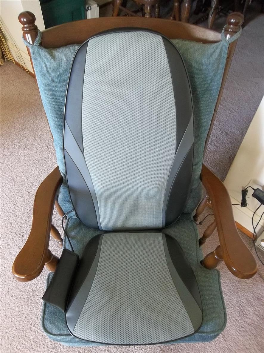 Snailax Shiatsu Back Massager with Heat, Massage Chair Pad Gift for Her Him customer photo 2