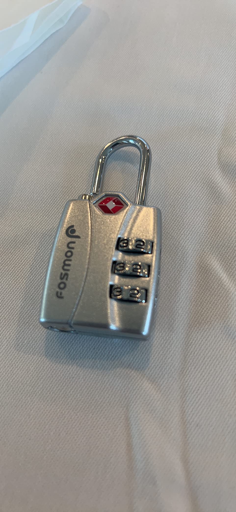 Fosmon TSA Approved Luggage Locks, 3-Digit Combination Padlock, 4 Pack customer photo 1