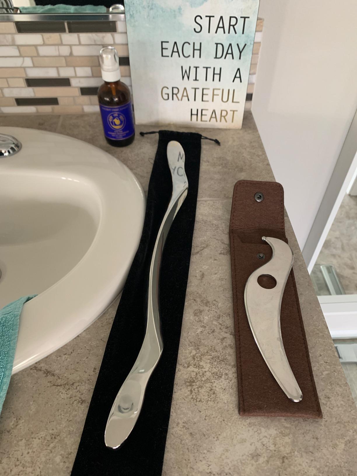 Medical Stainless Steel Gua Sha Muscle Scraper Tool customer photo 1