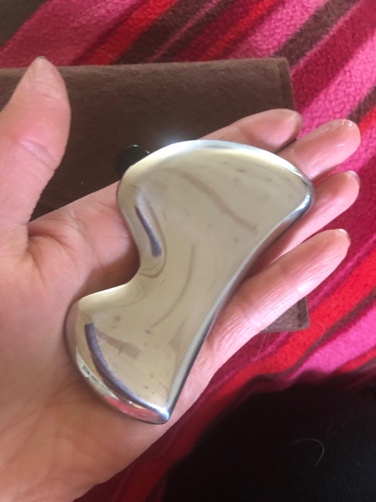 Medical Stainless Steel Gua Sha Muscle Scraper Tool customer photo 2