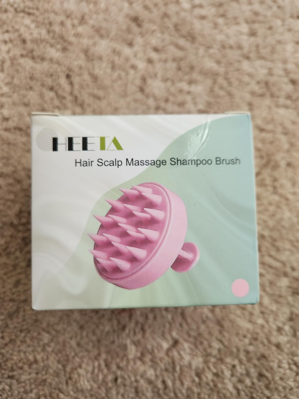 HEETA Scalp Massager Hair Growth Scrubber for Dandruff Removal Hair Care customer photo 1