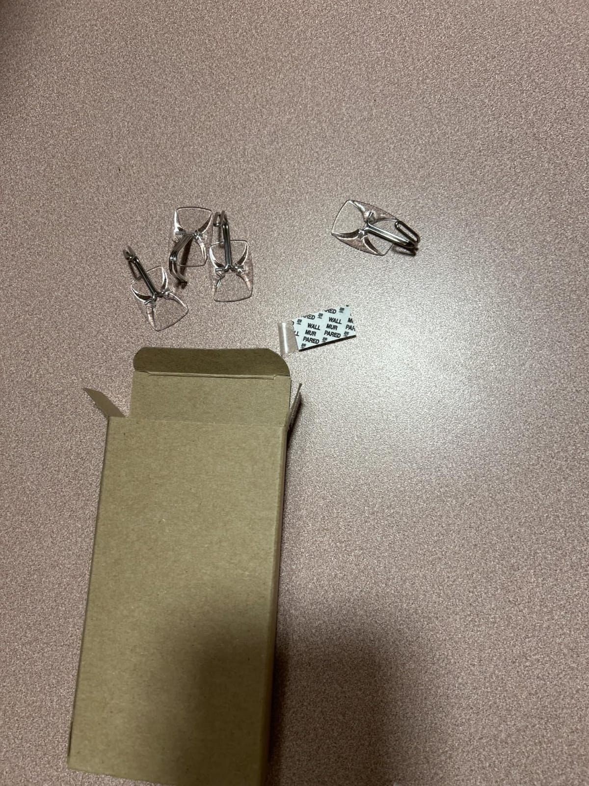 Command Small Clear Wire Hooks, 10 Hooks, 12 Strips customer photo 2