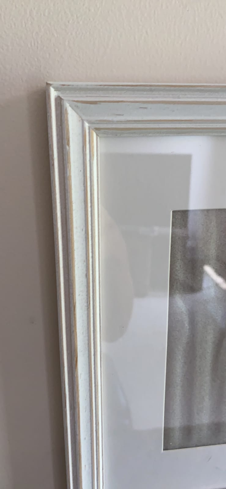 Kate and Laurel Bordeaux Gallery Wall Kit, Set of 10 with Assorted Size Frames in 3 Different Finishes - White Wash, Charcoal Gray, and Rustic Gray customer photo 2