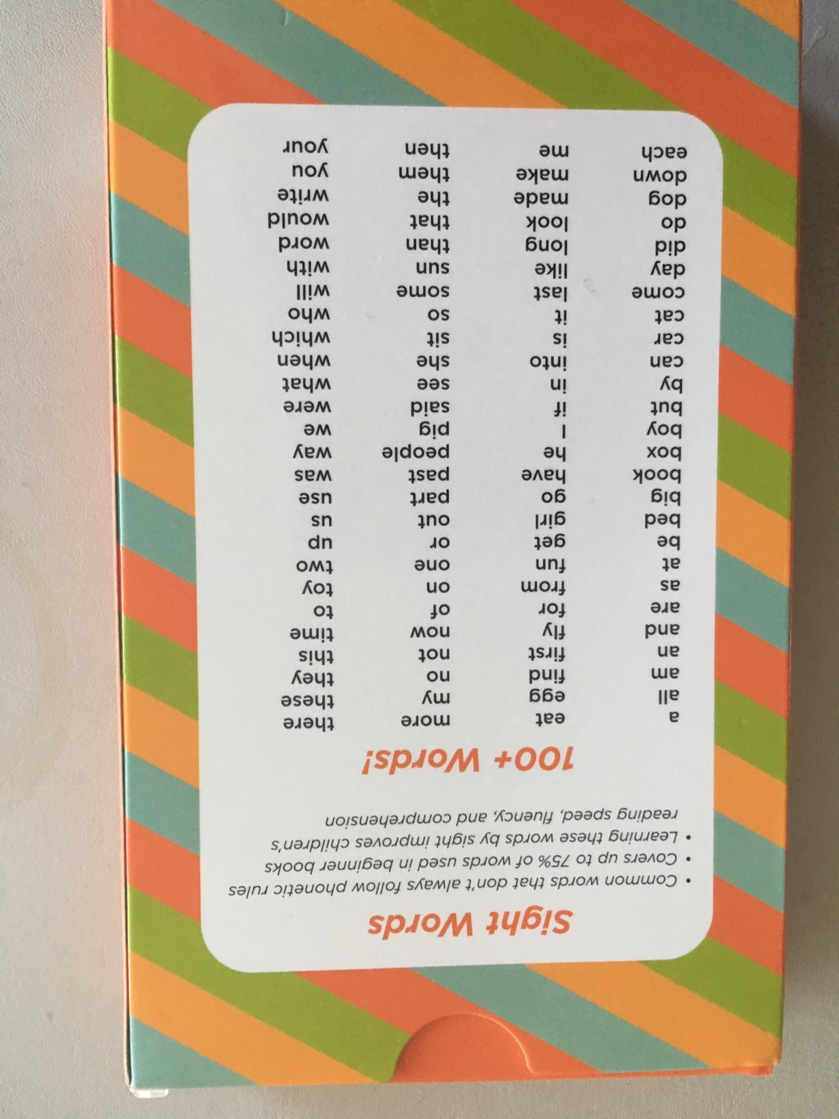 Award-Winning Sight Words Flash Cards – 520 High Frequency Words for Kids Ages 3–9 – Dolch & Fry List – Learn to Read for Preschool, Kindergarten, 1st, 2nd & 3rd Grade – Homeschool & Classroom Set customer photo 1