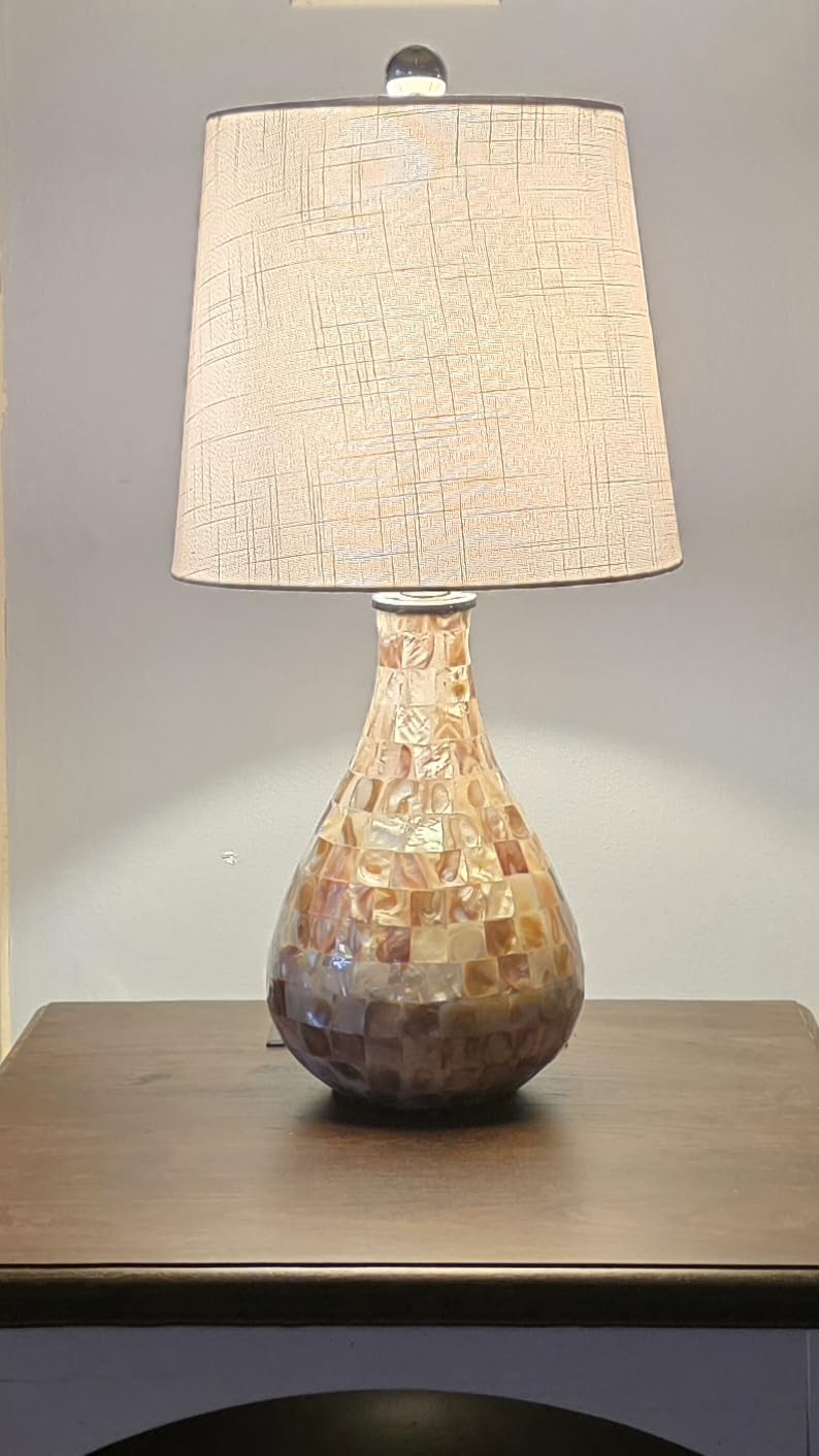 JONATHAN Y Mona Coastal Mini LED Table Lamp 20.5