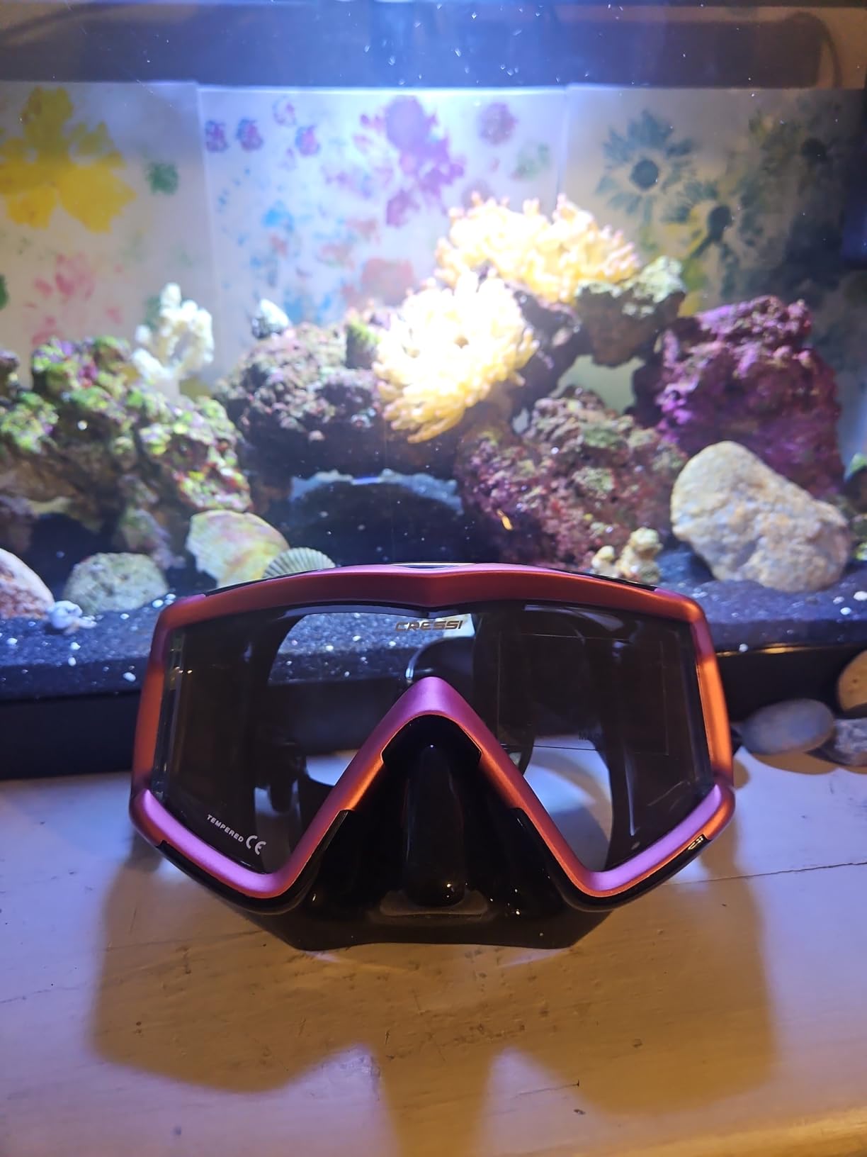 Cressi Perfect View Scuba Diving, Snorkeling Mask in Pure Comfortable Silicone - Available with Different Panoramic Lenses - Liberty Triside: Designed in Italy customer photo 2