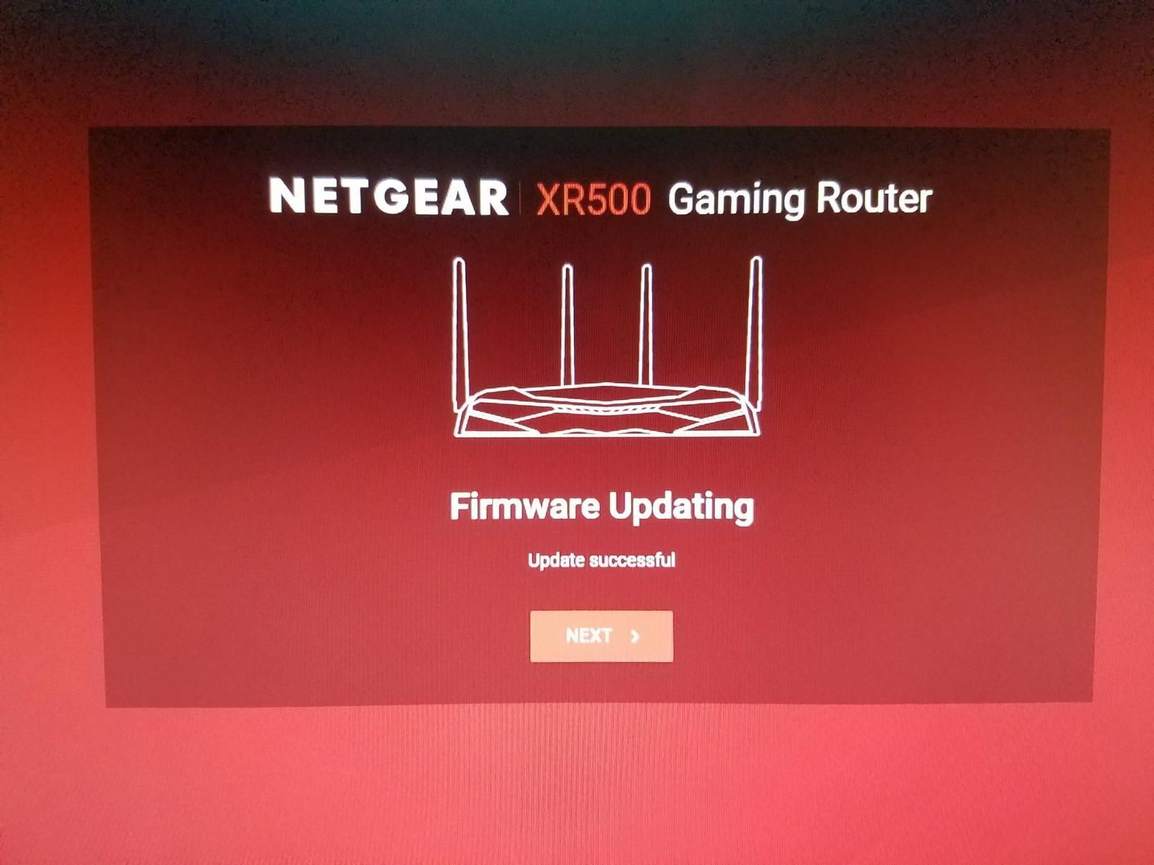 NETGEAR Nighthawk Pro Gaming XR500 Wi-Fi Router with 4 Ethernet Ports and Wireless speeds up to 2.6 Gbps, AC2600, Optimized for Low Ping customer photo 1