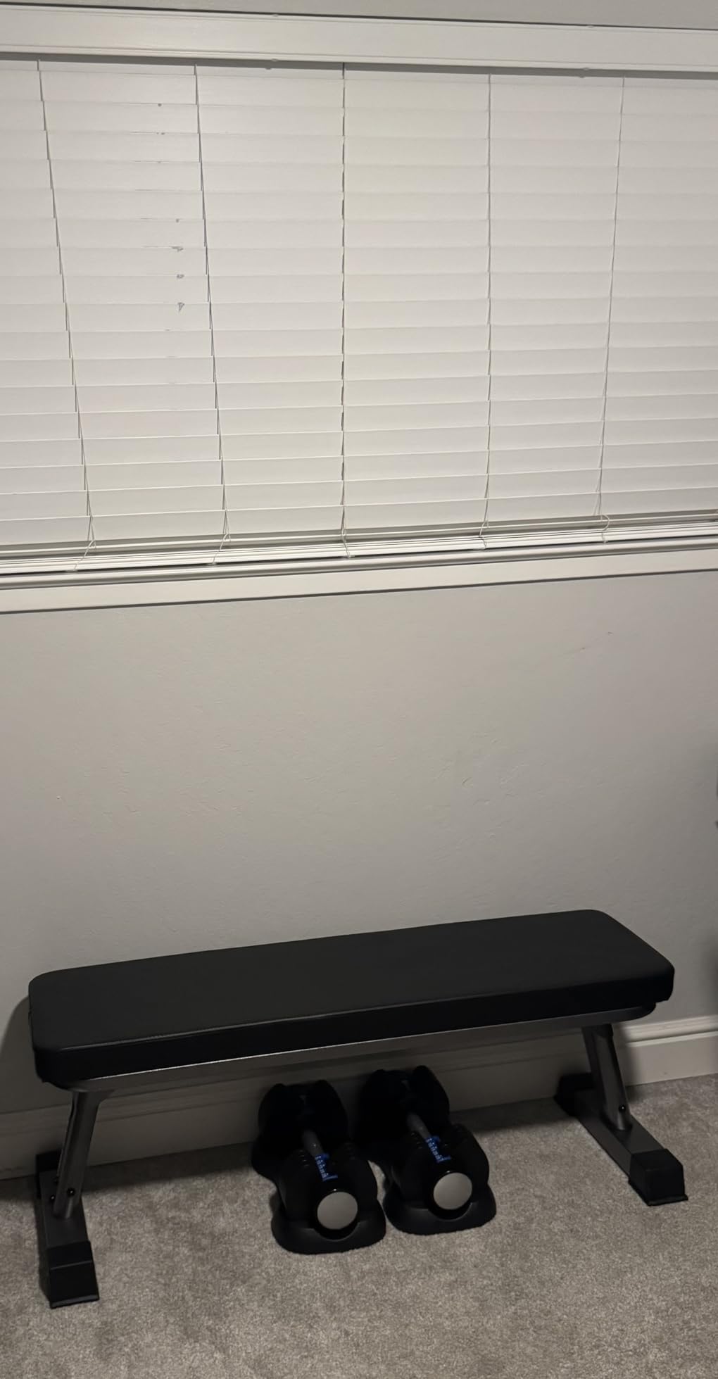 Finer Form Foldable Flat Weight Bench for Home Gym, 1,000 lb Capacity customer photo 1