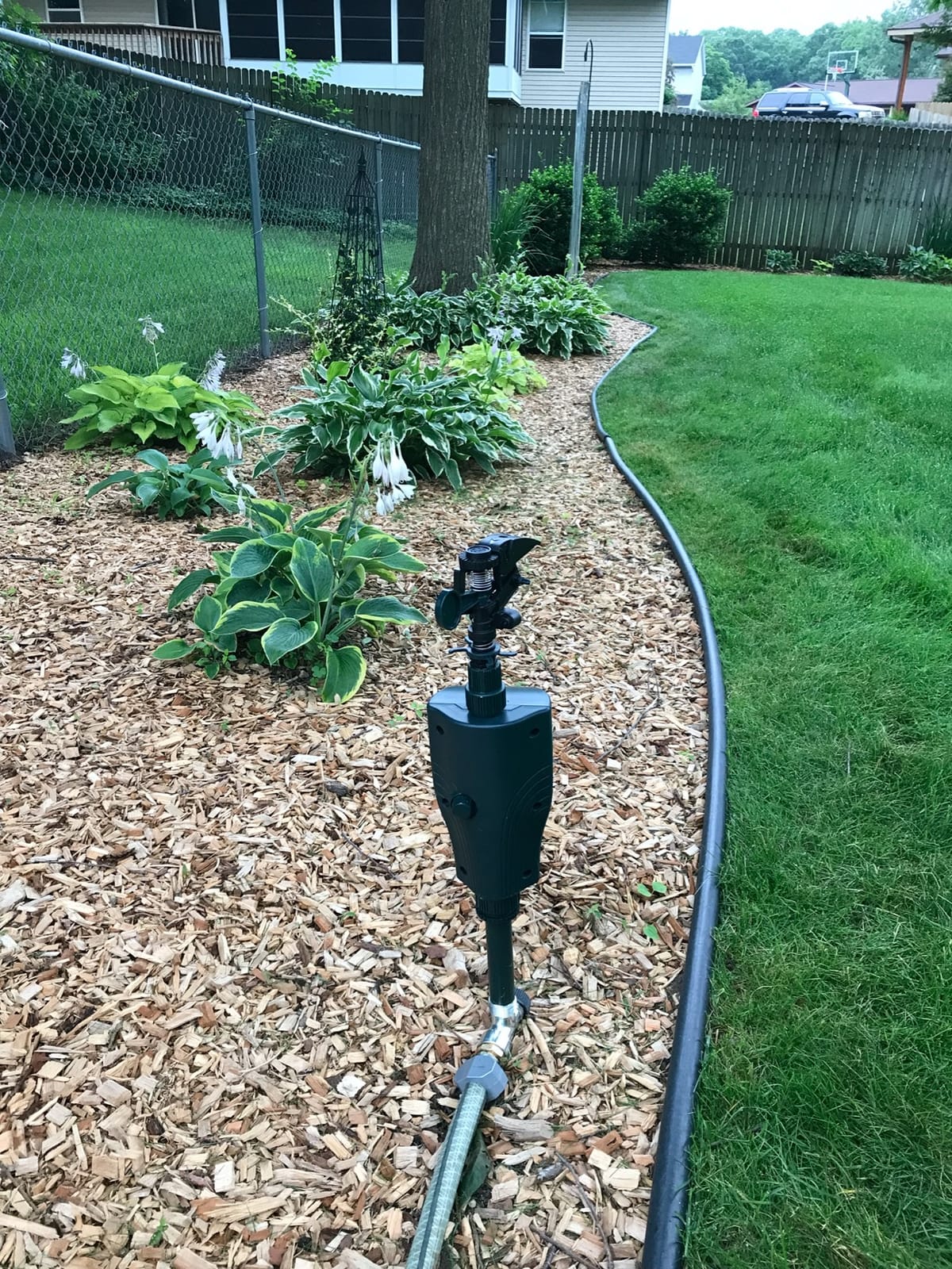 Hoont Cat Repellent- Squirrel Deterrent- Motion Activated Sprinkler- Outdoor- Deer Repellent-Cat Deterrent-Skunk Repellent-Dog Repellent for Yard and Garden customer photo 1