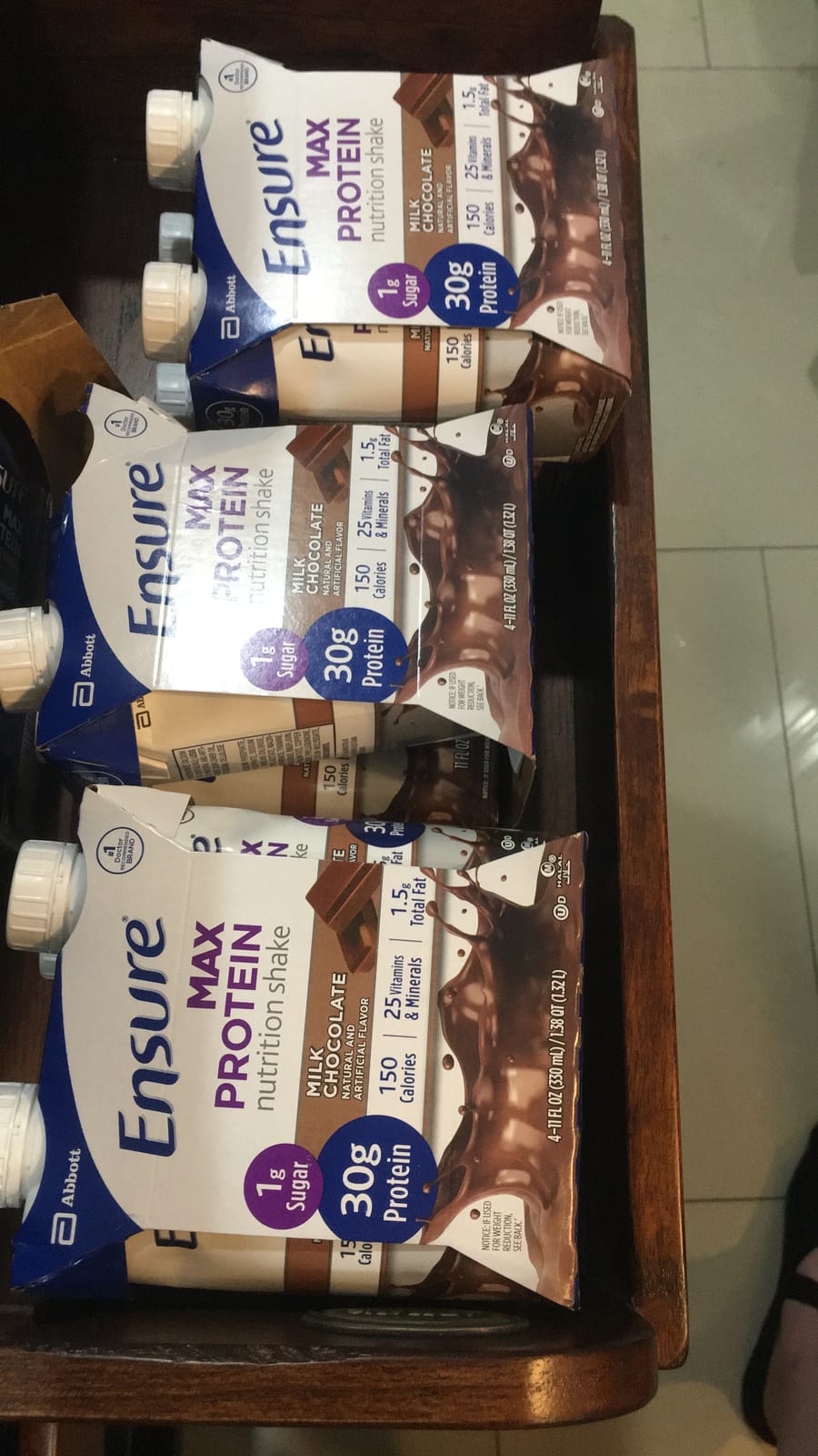 Ensure Max Protein Milk Chocolate Shake, 30g High Protein, 12 Pack customer photo 1