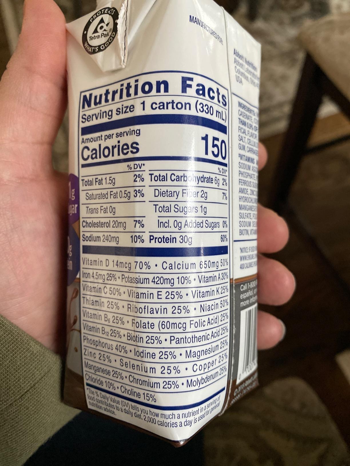 Ensure Max Protein Milk Chocolate Shake, 30g High Protein, 12 Pack customer photo 2