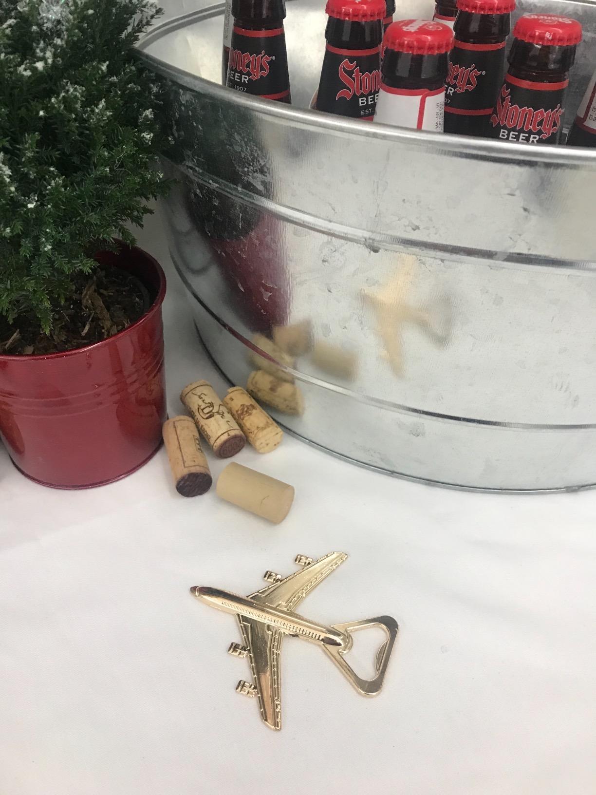 Airplane Bottle Opener in Gift Box, Gift for Pilot or Veteran, Party Favor customer photo 1