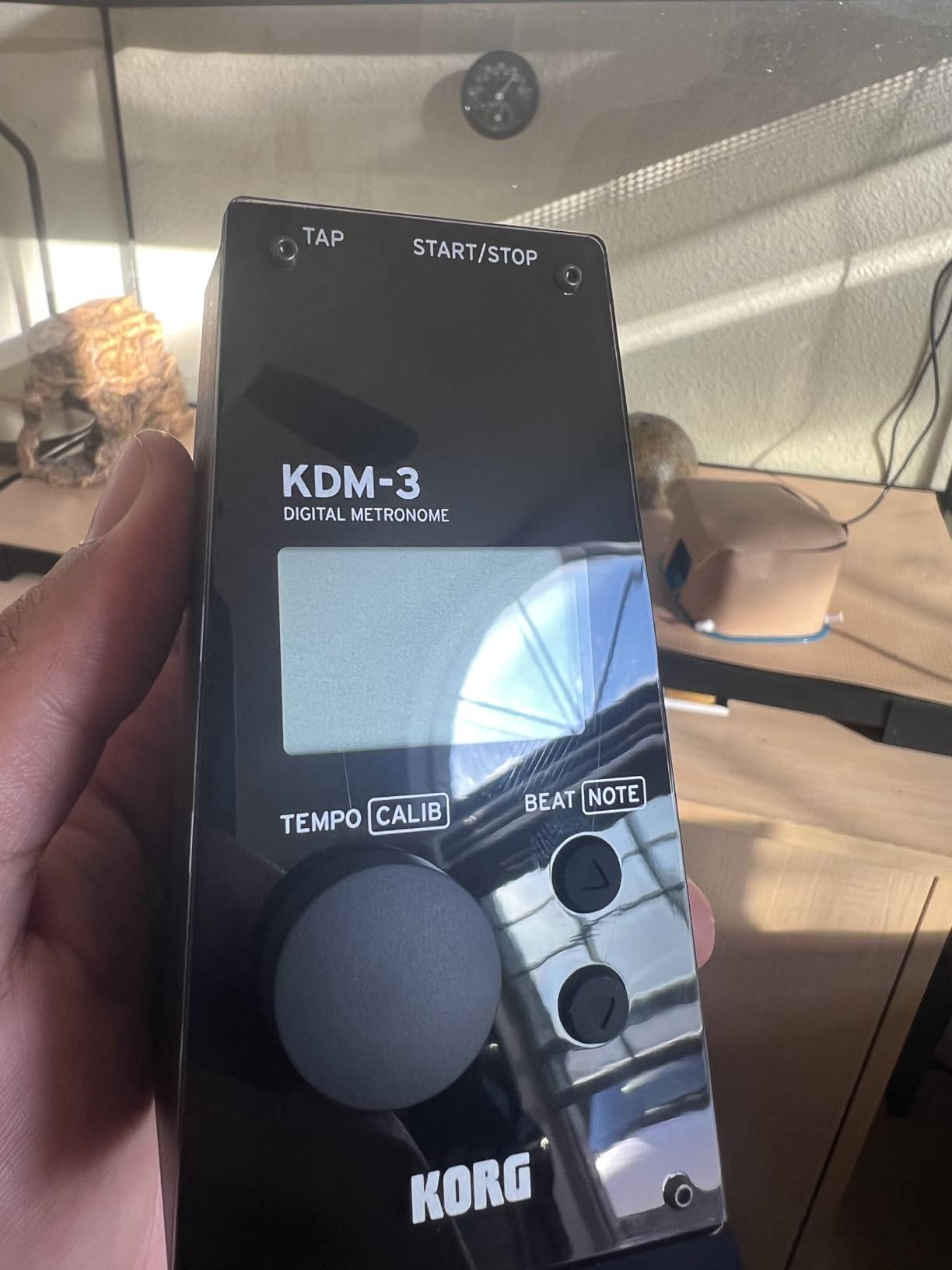 Korg KDM-3 Digital Metronome w/ Memory Backup - Black customer photo 1